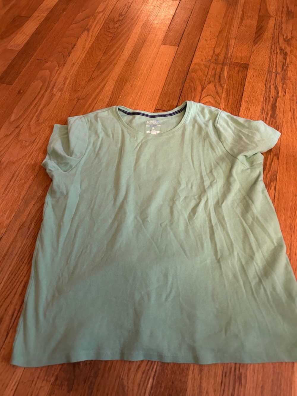 croft & barrow Light Green Short Sleeve Tee